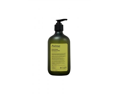 Body and hand lotion Asense Vetiver & Rosemary, 500 ml