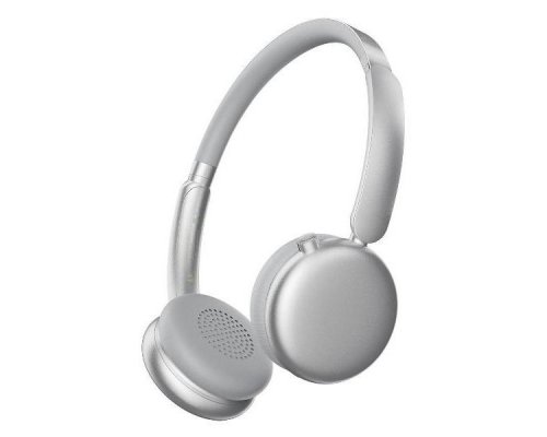 Наушники накладные беспроводные Deppa Stereo Light, cеребристый (1-44307)