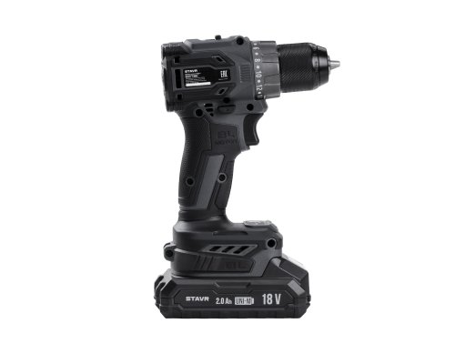 Дрель-шуруповёрт Stavr SDD 18BL-2K (2x2.0Ач, ЗУ, кейс)
