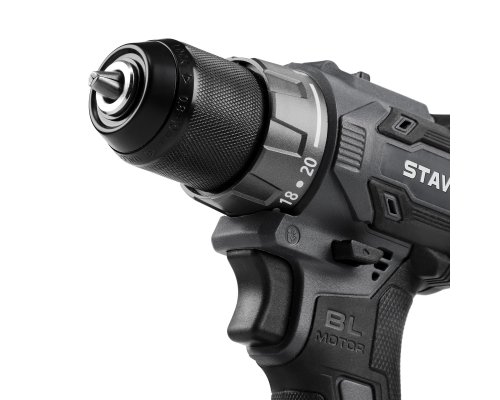 Дрель-шуруповёрт Stavr SDD 18BL-2K (2x2.0Ач, ЗУ, кейс)