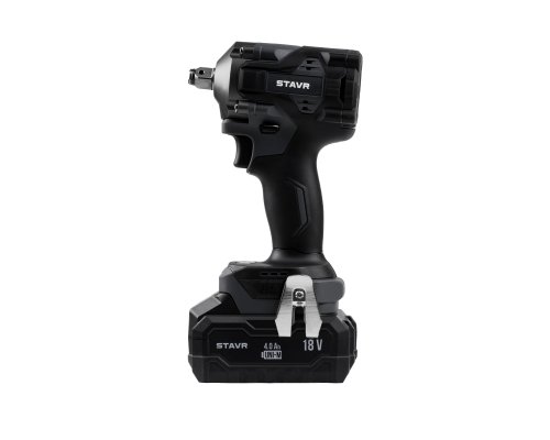 Impact wrench Stavr SWI 18BL-380V-1K (1x4.0 Ah, battery, case)