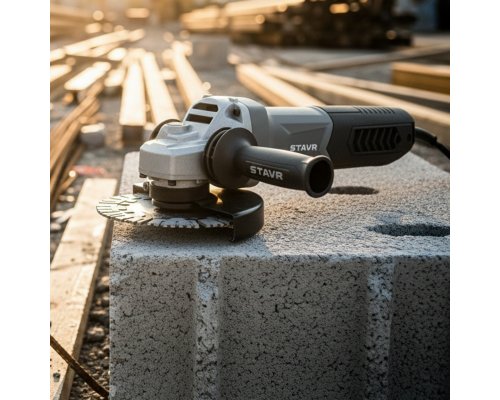 Машина углошлифовальная Stavr SAG 13-125BL-VS