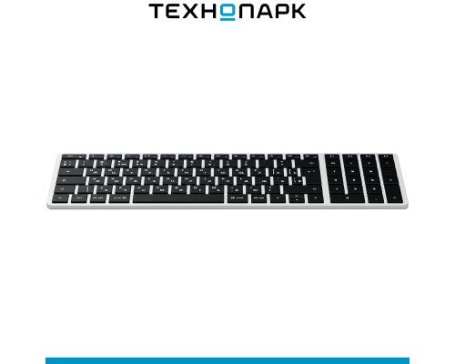 Клавиатура Satechi Slim X2 серебристый (ST-BTSX2S-RU)