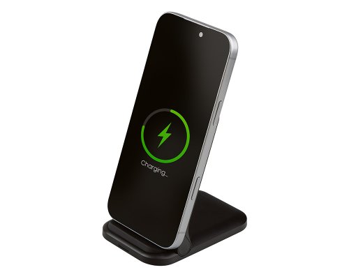 Устройство зарядное беспроводное Evolt Foldy, 15 Вт, черный (592227)