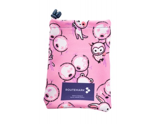 Cover for a suitcase Routemark White & Fluffy L/XL (SP310), Art. Lebedev Studio