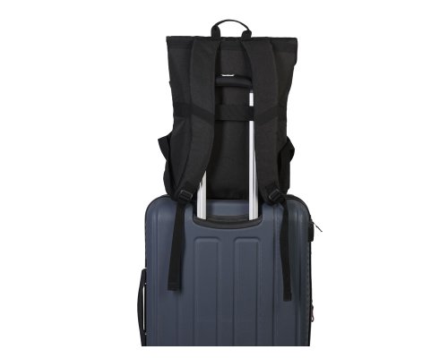 Backpack Voyager Teen for a 15.6" laptop with a side zipper, dark gray (932140)
