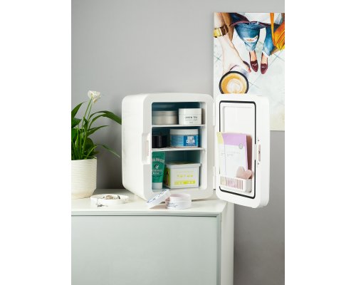 Холодильник для косметики Cool Beauty Box Lux Box, белый, 10 л (LUXBOXWHITE)