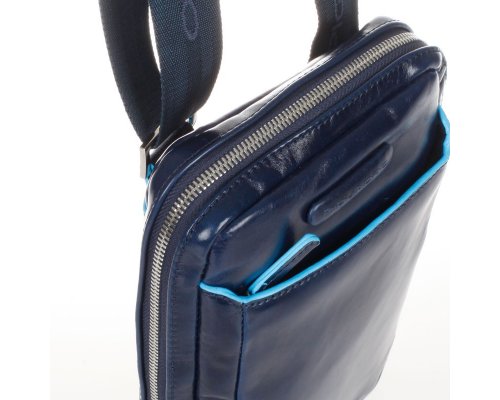 Men"s bag Piquadro Blue Square, genuine leather, blue (322309)