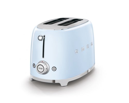 Тостер Smeg TSF01PBEU голубой