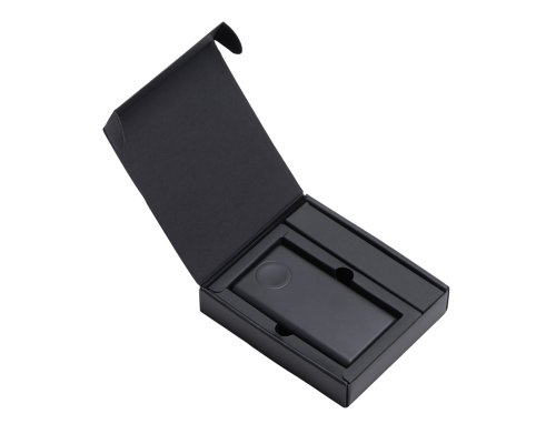 Аккумулятор внешний беспроводной 2-в-1 Qjet функцией зарядки Apple Watch, QC/PD AtomIQ, 10000 мАч, черный (595847)