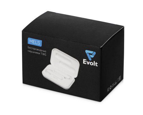 Наушники беспроводные Evolt Tws Mels, белый (947356)