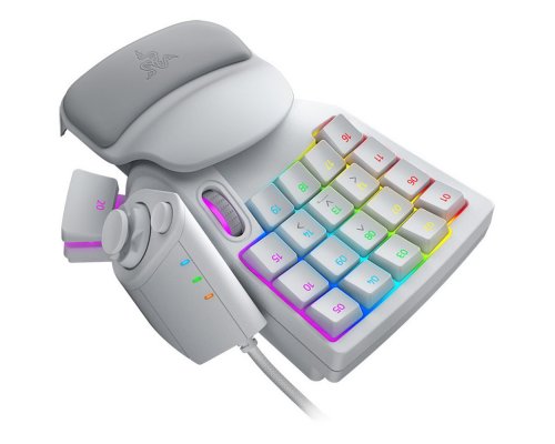 Клавиатура Razer Tartarus Pro Mercury белый (RZ07-03110200-R3M1)