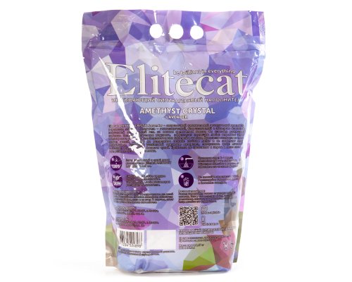 Absorbent silica gel filler EliteCat Crystal Lavender 7.6 l