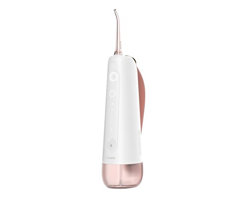 Ирригатор Oclean с 2 насадками W10 розовый