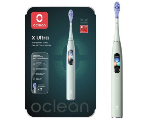 Electric toothbrush Oclean X Ultra mint green