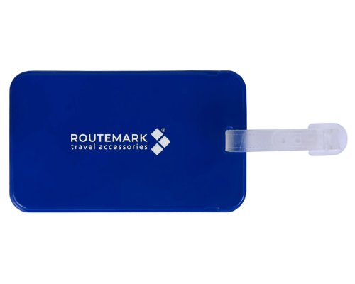 Бирка для багажа Routemark Happy Ways, синий/blue