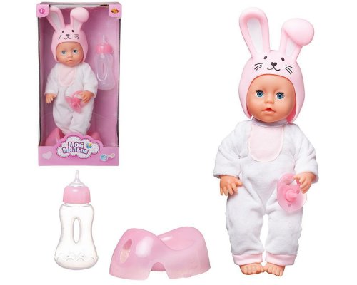 Baby doll ABtoys «My baby» Bunny, 25cm (PT-01427)