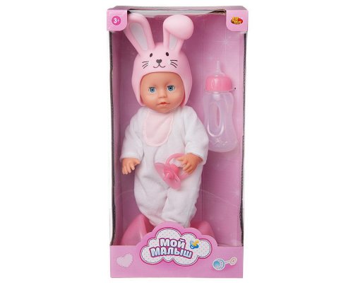 Baby doll ABtoys «My baby» Bunny, 25cm (PT-01427)