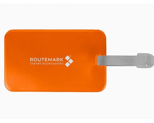 Бирка для багажа Routemark Happy Ways orange