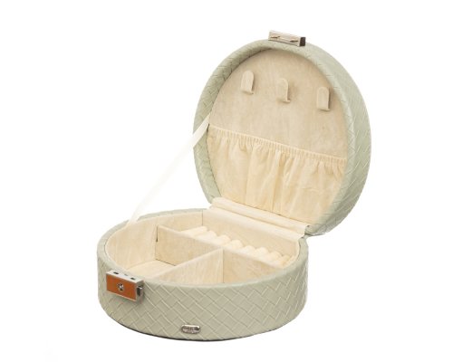 Jewelry box Jardin D'Ete, pistachio, 16.8x15x7 cm (P6297)