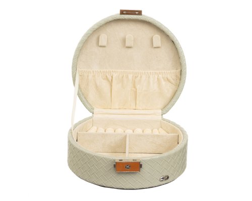 Jewelry box Jardin D'Ete, pistachio, 16.8x15x7 cm (P6297)