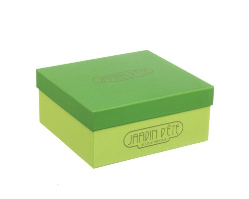 Jewelry box Jardin D'Ete, pistachio, 16.8x15x7 cm (P6297)