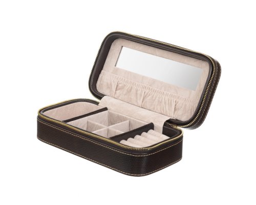 Jewelry box Jardin D'Ete, brown-beige, 19.5x10x6 cm (PE62880)