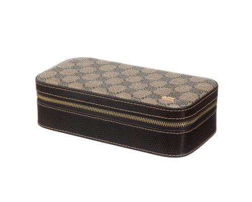 Jewelry box Jardin D'Ete, brown-beige, 19.5x10x6 cm (PE62880)