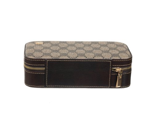Jewelry box Jardin D'Ete, brown-beige, 19.5x10x6 cm (PE62880)