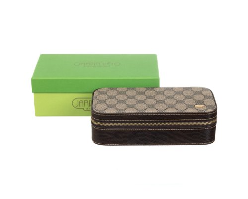 Jewelry box Jardin D'Ete, brown-beige, 19.5x10x6 cm (PE62880)