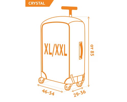 Suitcase Cover Routemark Crystal Fast Track XL/XXL (SP310)