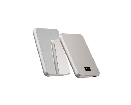 Аккумулятор внешний беспроводной Xoopar Smile с MagSafe и зеркалом, 5000 мА·ч (XP61171.M.33)