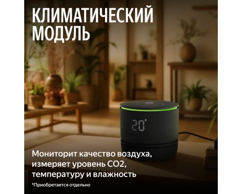 Smart speaker Yandex Station Mini 3 Pro, Zigbee, YNDX-00059GRN (green)