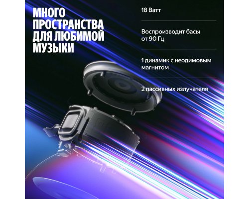 Колонка умная Яндекс Станция Мини 3 Про, Zigbee, модель YNDX-00059GRY (серый)