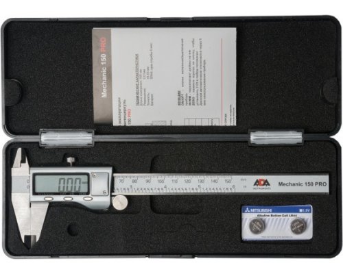 Штангенциркуль электронный ADA Mechanic 150 Pro А00380
