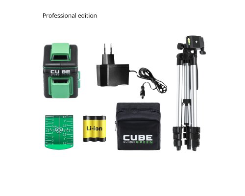 Laser Plane Builder ADA Cube 2-360 Green Professional Edition A00534