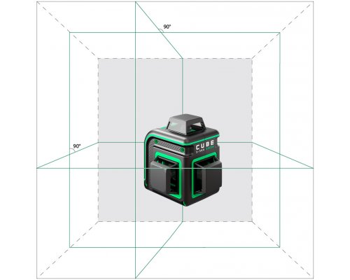 Построитель лазерных плоскостей ADA Cube 3-360 GREEN Basic Edition А00560