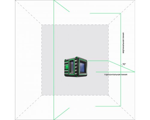 Уровень лазерный ADA Cube 3D Green Basic Edition