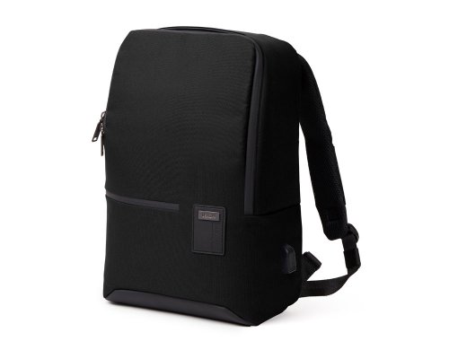 Backpack Lexon Track Simple, 28x16x40 cm, black (LN2402N)