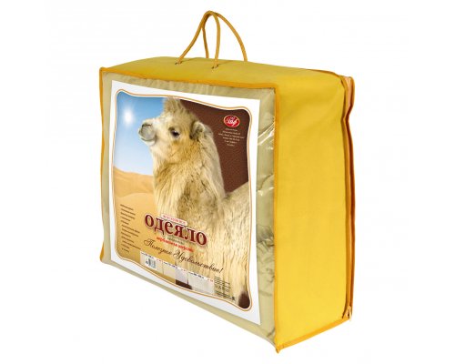 Blanket Elf camel wool All-season 140x205 cm one and a half bed