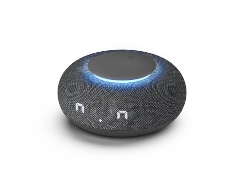 Smart speaker VK Capsule Mini with voice assistant Marusia dark grey