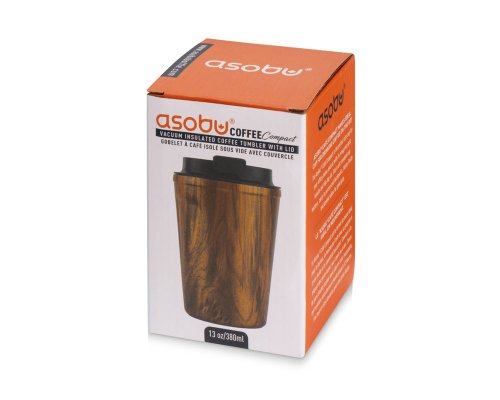 Thermal mug Asobu Cafe Compact 380 ml wood RA-288568