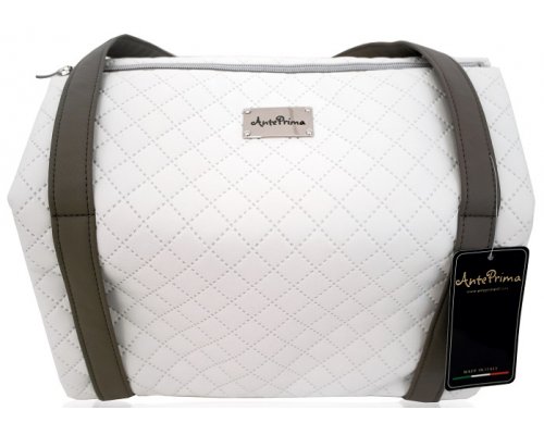 Pet carrier bag AntePrima Chalet, white, 37x25x23 cm RA-325205