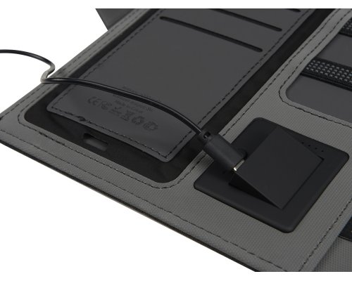 Органайзер с беспроводной зарядкой Evolt  Powernote, 5000 мАч, светло-серый (593918)