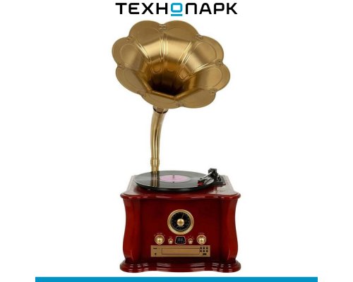 Проигрыватель виниловых пластинок Alive Audio Gramophone Wood