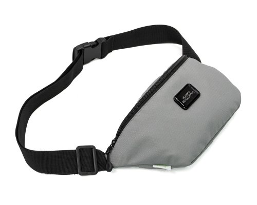 Bag belt Brand Charger Bumble universal waterproof made of recycled plastic, grey (936088)