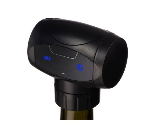 Пробка вакуумная автоматическая/насос для вина Master of Wine Saver, черный (207008)