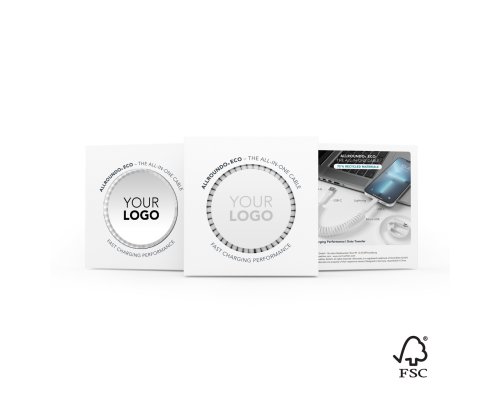 Cable Vonmahlen allroundo eco 6 in 1 with fast charging, 90 cm (ALE00012)
