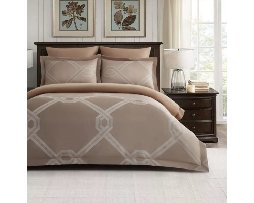 Bedding set Arya Majestik Bamboo Illude single gold 8680943247469