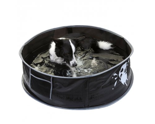Бассейн для собак Doog, черный, L, 122х122х30 см RA-325557